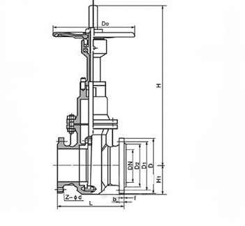 美標(biāo)閘閥Z20SA1F2(圖1)